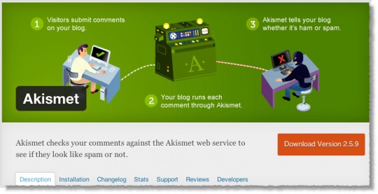 Akismet WordPress plugin