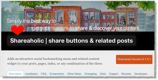 Shareaholic | Share buttons & related posts