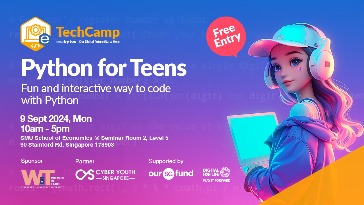 Exabytes TechCamp | Python for Teens (9 Sep)